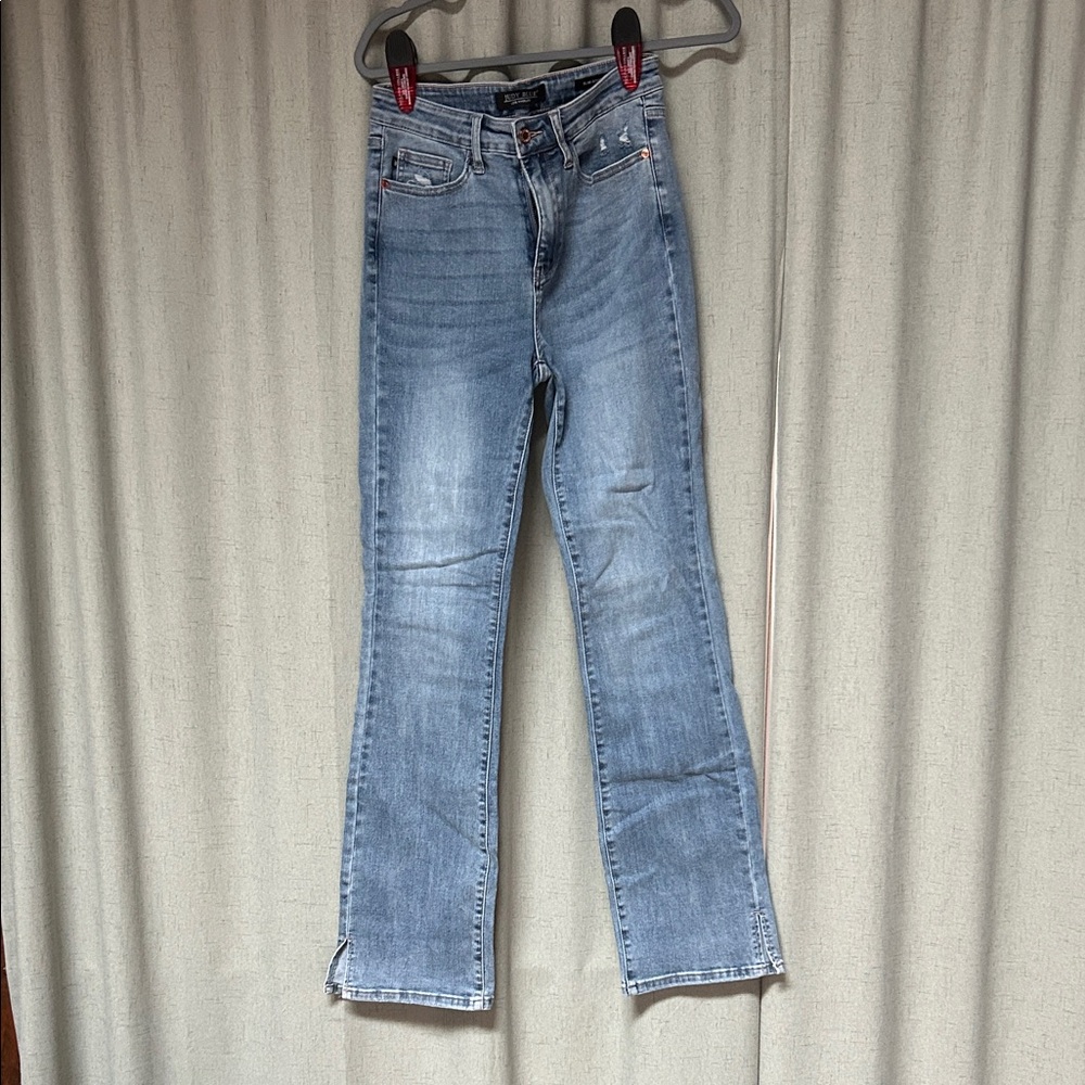 Judy Blue Light Blue Straight Leg Jeans